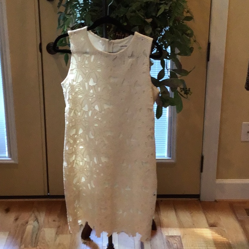 🌺 NWOT CALVIN KLEIN LACE DRESS 10🌺